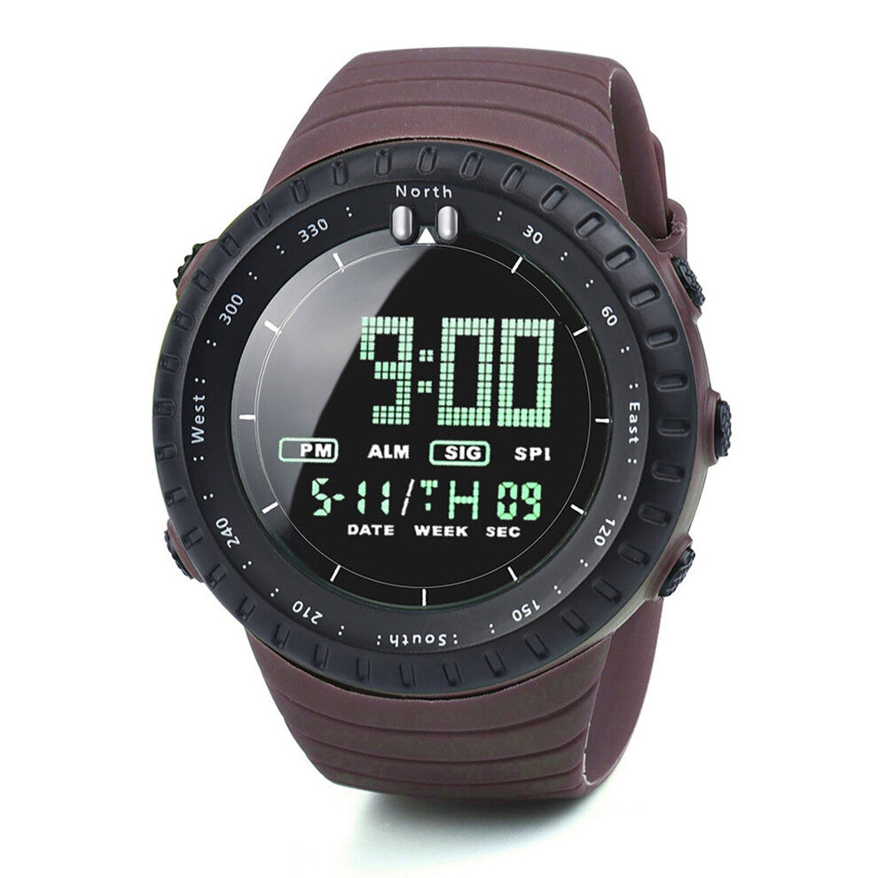 Led Electronic Digital Watch Men Luminous Sport 50m Waterproof Men Watches Military Clock Zegarek M?ski