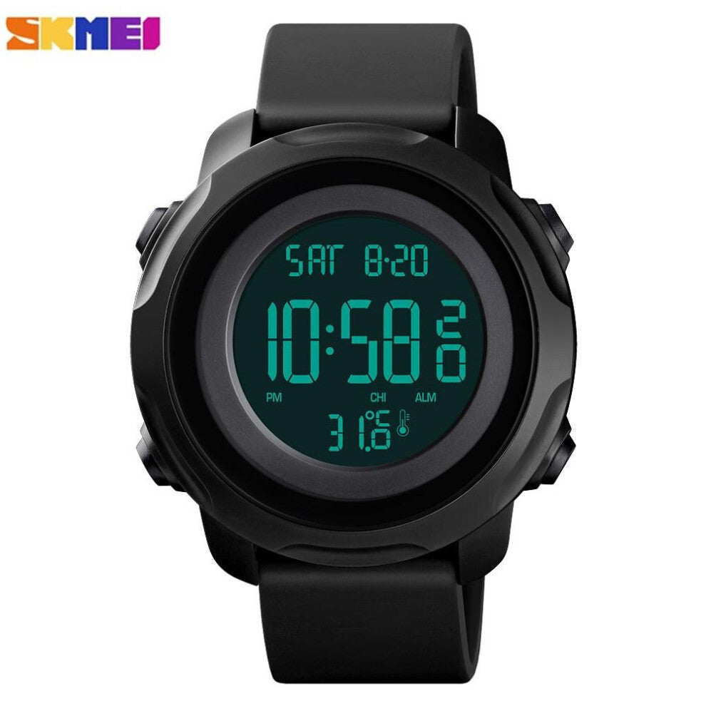 Men's Watches Men Digital Sport Watch Chrono Calendar Electronic Clock Watch 50M Waterproof Body Temperature Measurement