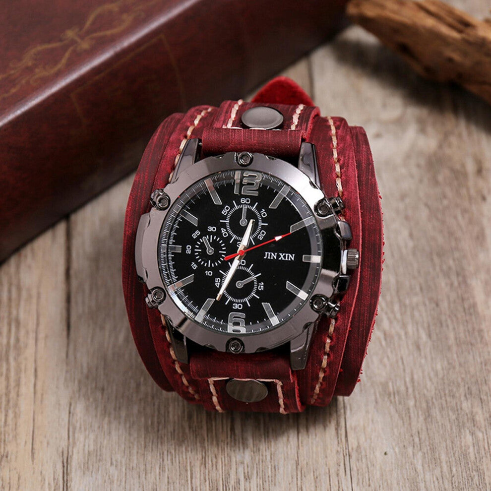 Men Wrist Watches Male Watch Bracelet Quartz for Colleagues Father Boyfriend Male