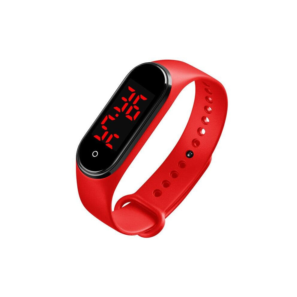Digital Wristband Men Women Body Temperature Measurement Sport Watches Touch Screen Tracker Rechargeable 1672