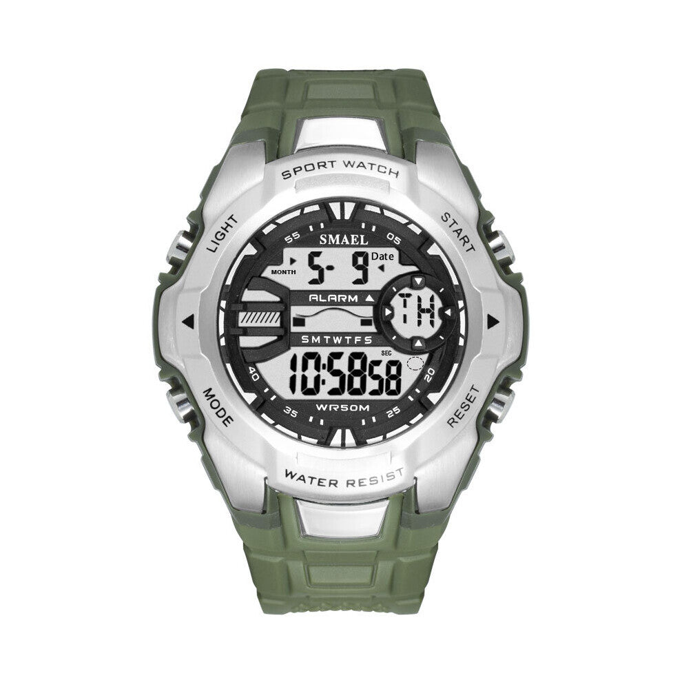 SMAEL Military Watches Men LED Digital Watches Big Dial Men Sport Watches S Shock Waterproof Relojes Hombre