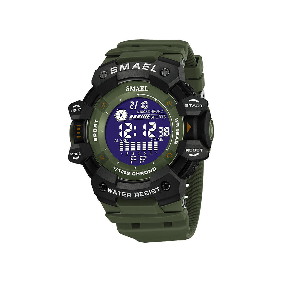 Digital Watch SMAEL Military Wristwatches LED Stopwatch Alarm Clock Big Dial Male Clocks 8050 Sport Watches Waterproof