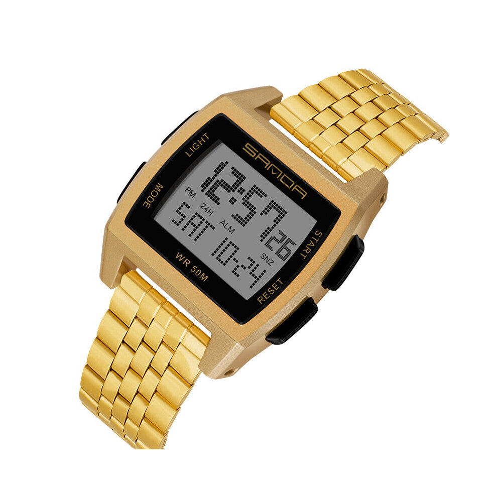 Top Men's Sports Watch Business Waterproof Electronic Digital Clocks Watches For Man Classic