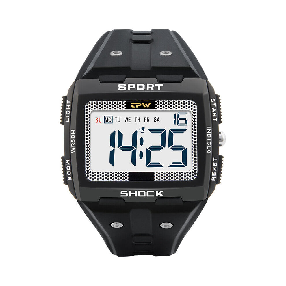 Sports Outdoor Watch Mens Back Light Alarm Automatic Clock Army Green 50M Waterproof Watch Led Male Digital Watches Reloj Hombre