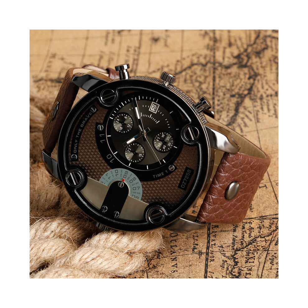 Men Sports Watches Military Army Men Watches Mens Watches Leather Strap Quartz Watches horloge mannen montres homme