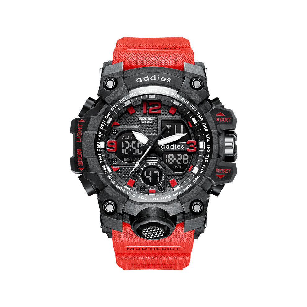 Men Digital Watch Military Sports Style Watches Waterproof Electronic Wristwatch Mens Relogios
