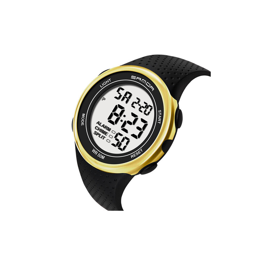 Sanda 375 Men's Watches Led Digital Clock Electronic Watch Diving Swimming Sport Wristwatches Relogio Masculino