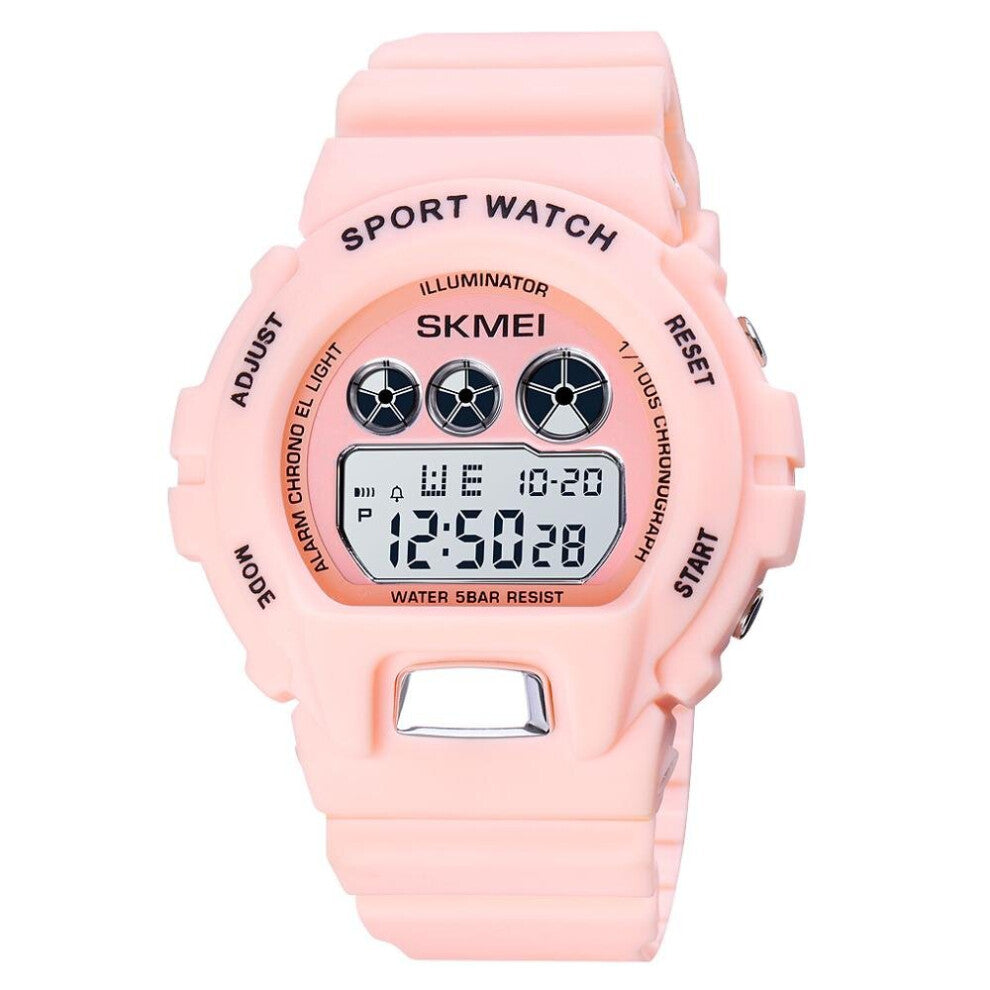 women men watches digital wristwatch luminous display chronograph clock waterproof sport watch for