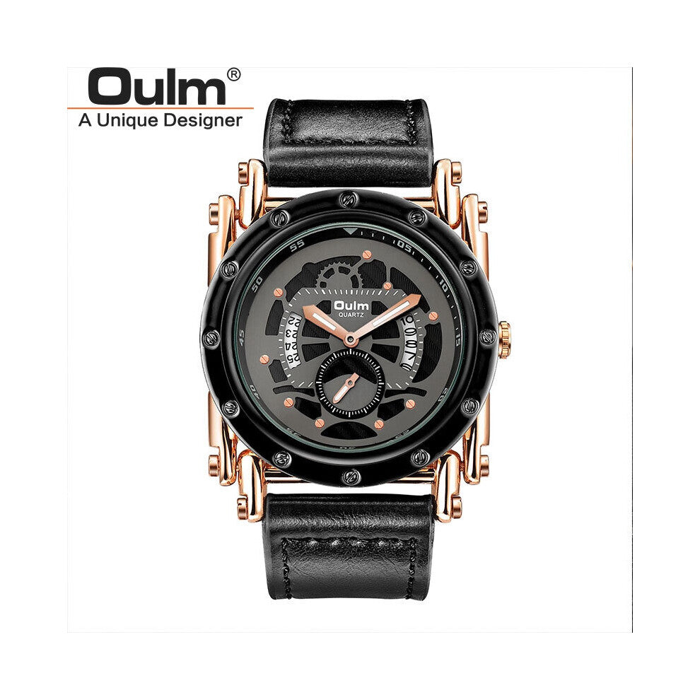 Style Watches Men Casual Calendar Quartz Clock Male Unique Men's Leather Wrist Watches relogio masculino