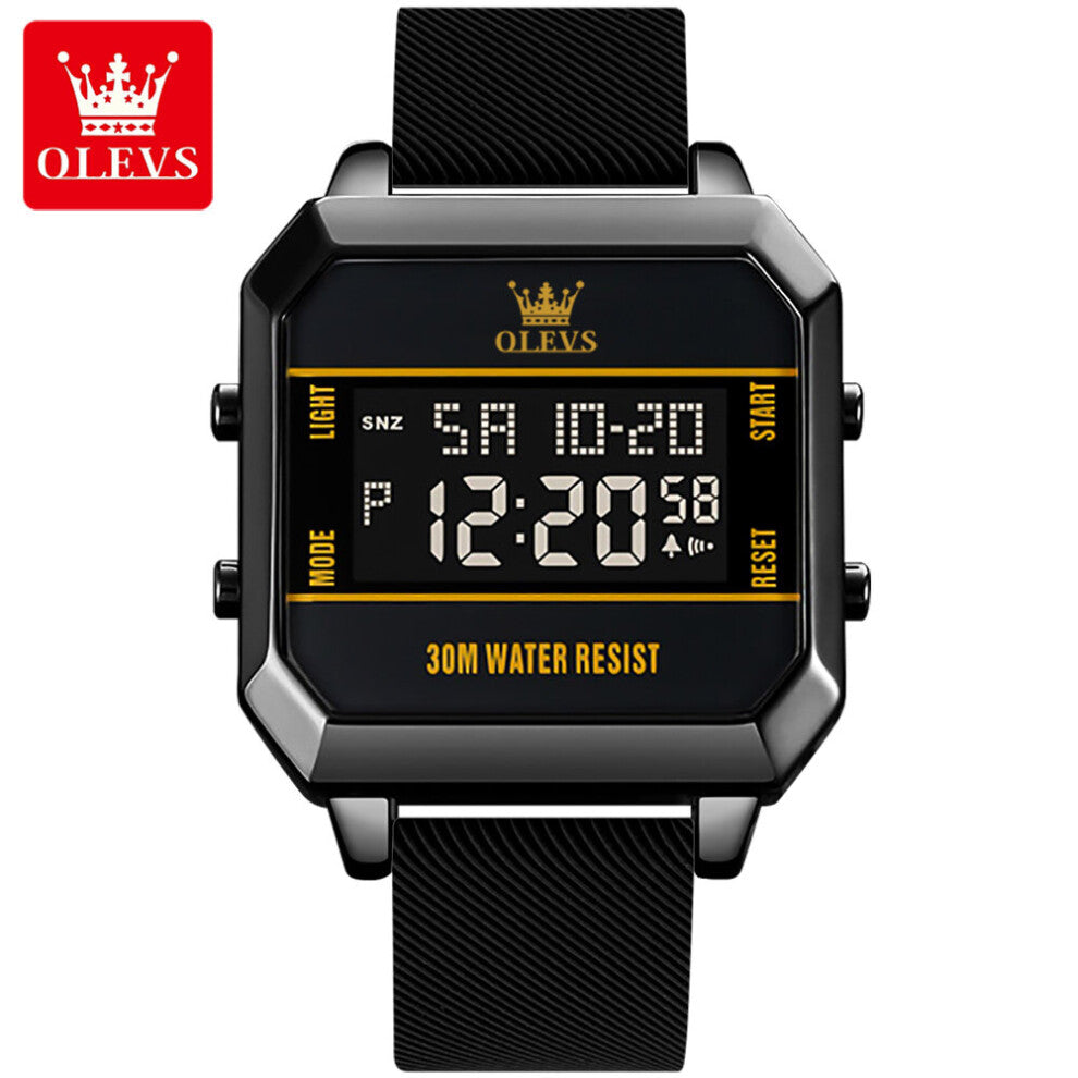 OLEVS 1103 Electronic Men Watch 30m Waterproof Children Electronic Watch Countdown Stopwatch Luminous Alarm Clock Women Watches
