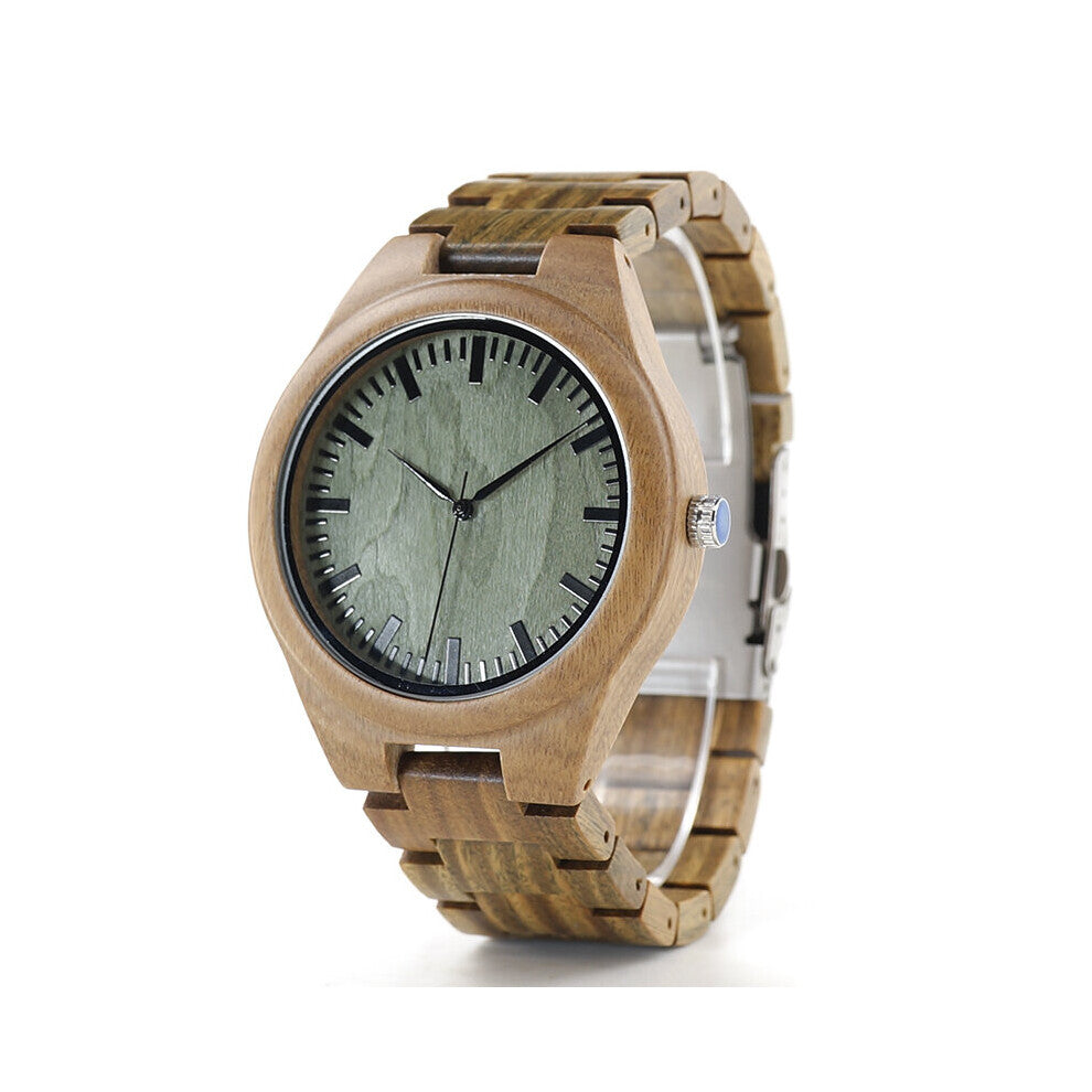 montre homme Wood Watches for Men Special Prices Wristwatches High Wooden Timepiece Clock Man