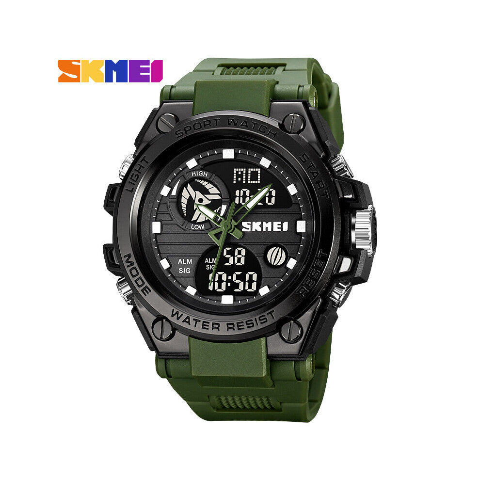 Sport Digital Watches for Men Swimming Wristwatch Alarm Clock Male Calendar LED Backlight Dual Time Watch Montre Homme