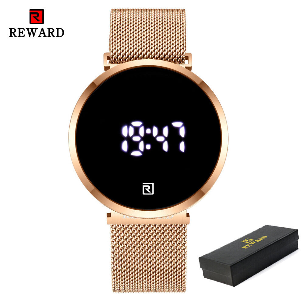 Men Watches Touch Screen Digital Sport Wristwatch Full Steel Waterproof LED Quartz Watch Men Relogio Masculino