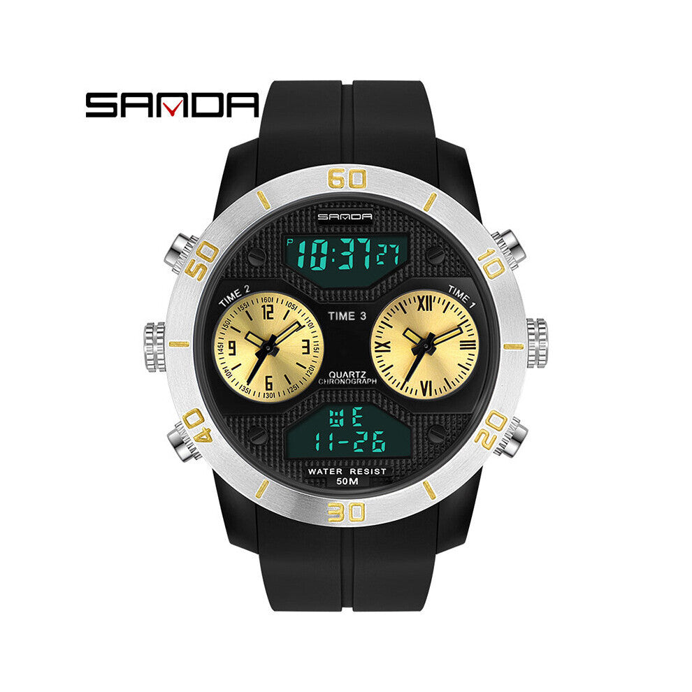 Top Sports Digital Watches for Men Waterproof Led Electronic Military Men's Diver Wrist Watch Relogio Masculino