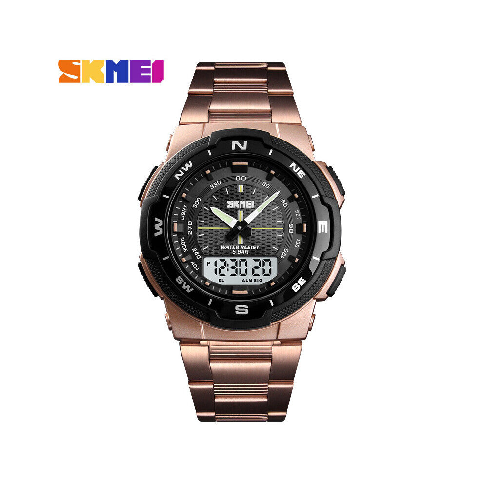 Men Watch Quartz Sports Watches Stainless Steel Strap Men Watches Top Business Waterproof Wrist Watch