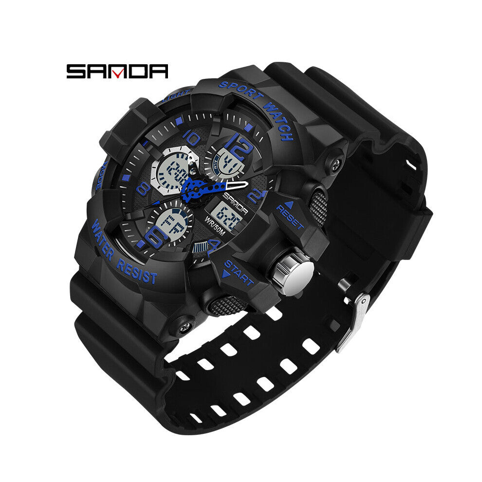 SANDA G- Style Military Watch Men Digital Shock Sports Watches For Man Waterproof Electronic Wristwatch Mens Relogios