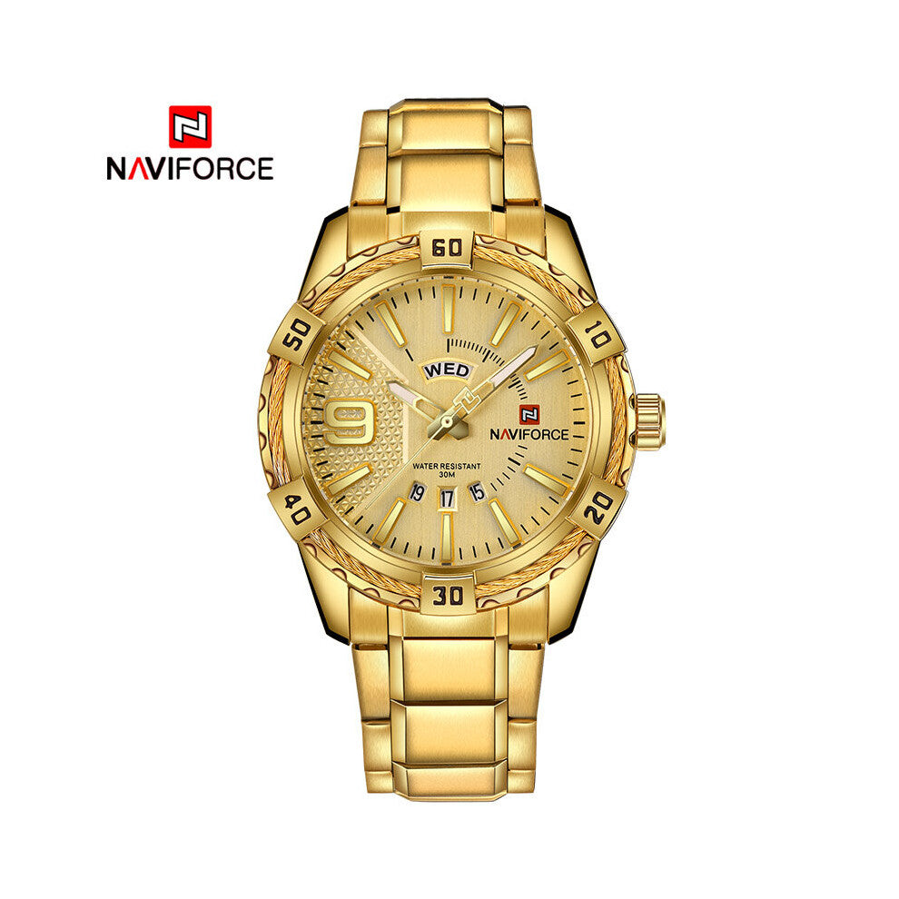 Men Watches Men's Waterproof Stainless Steel Quartz Watch Male Clock Relogio Masculino