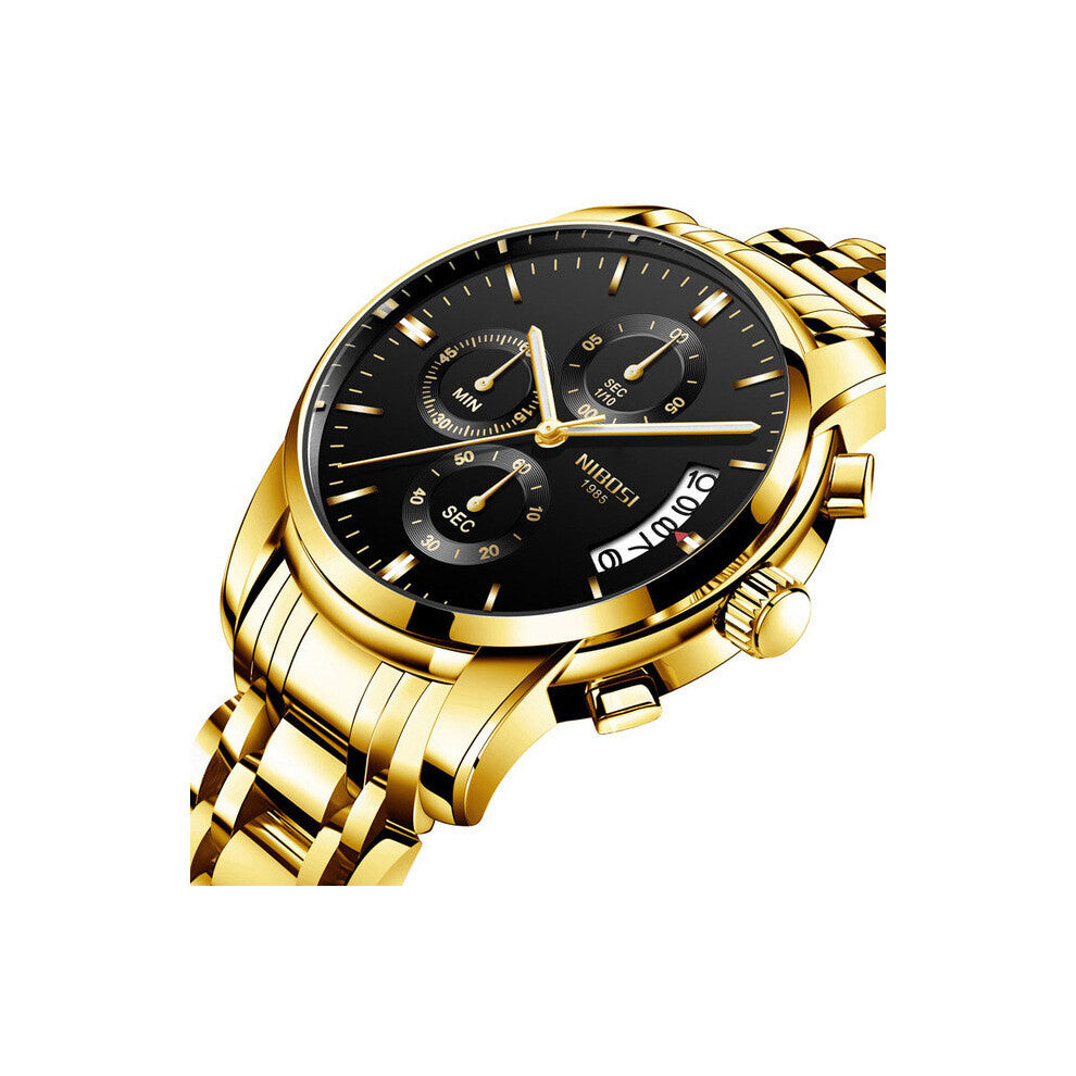 Mens Watches Military Sport Watch Men Business Wristwatch Chronograph Quartz Watch Relogio Masculino