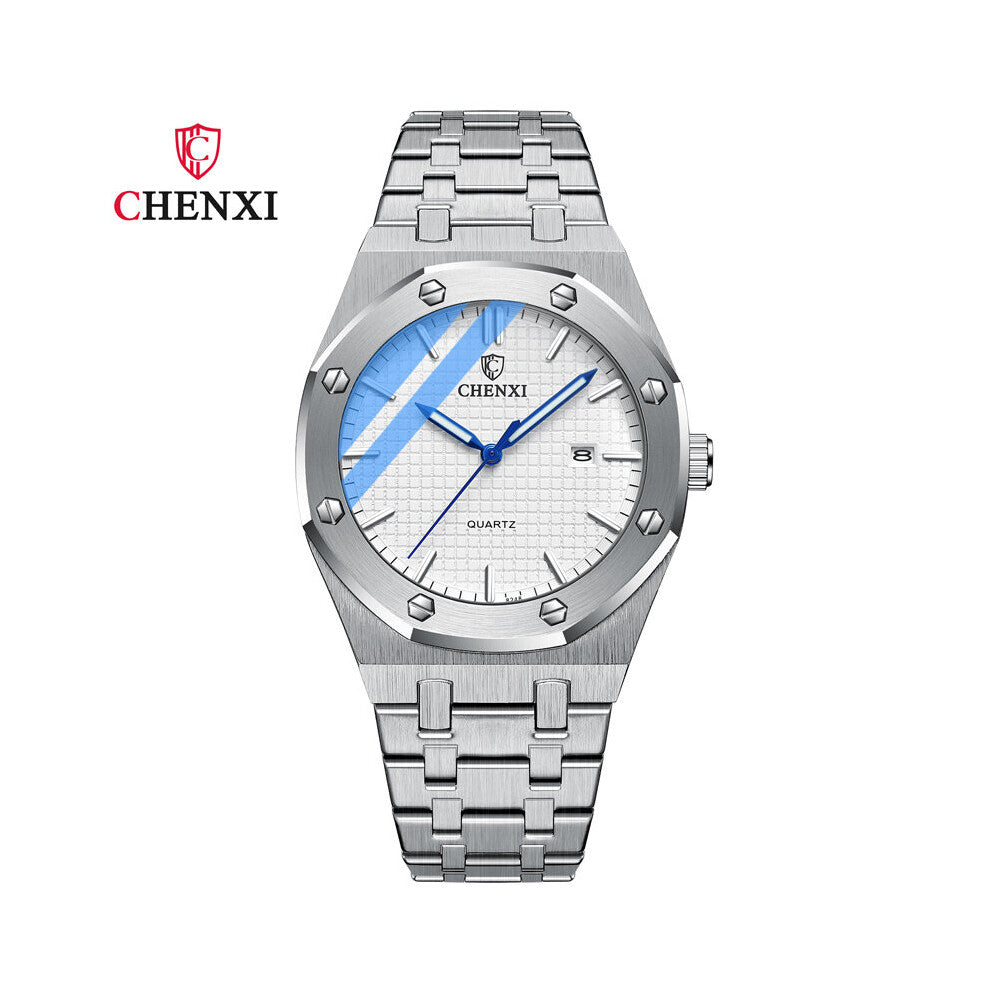 Top Men Watches Sports Watch Male Date Quartz Watch For Men Waterproof Stainless Steel Reloj Hombre