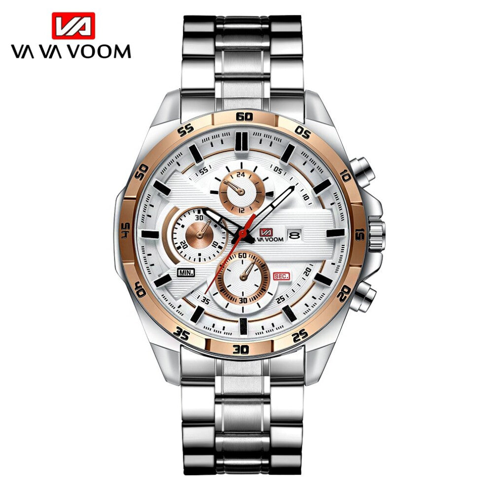 Watches Men Sport Stainless Steel Band Waterproof Casual Military Army Outdoor Run Hiking Leather ???? ??????? Watches