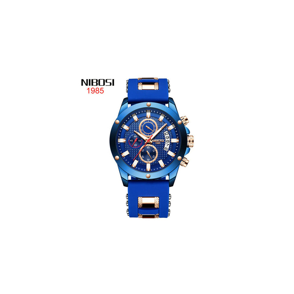 Silicone Mens Watches Waterproof Sport Quartz Clock Top Wristwatch Men From Spain Relogio Masculino