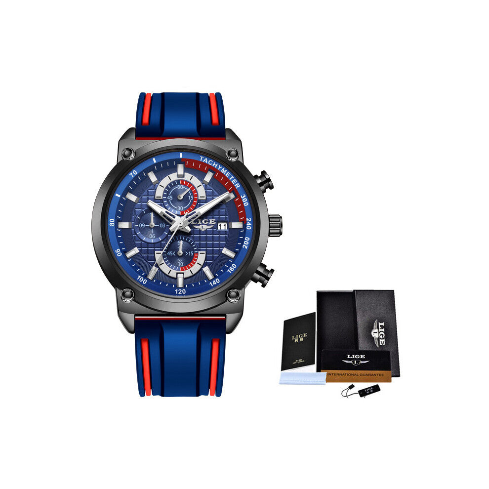 Watch Top Mens Watches With Chronograph Sports Waterproof Clock Man Watches Military Watch Men Analog Quartz