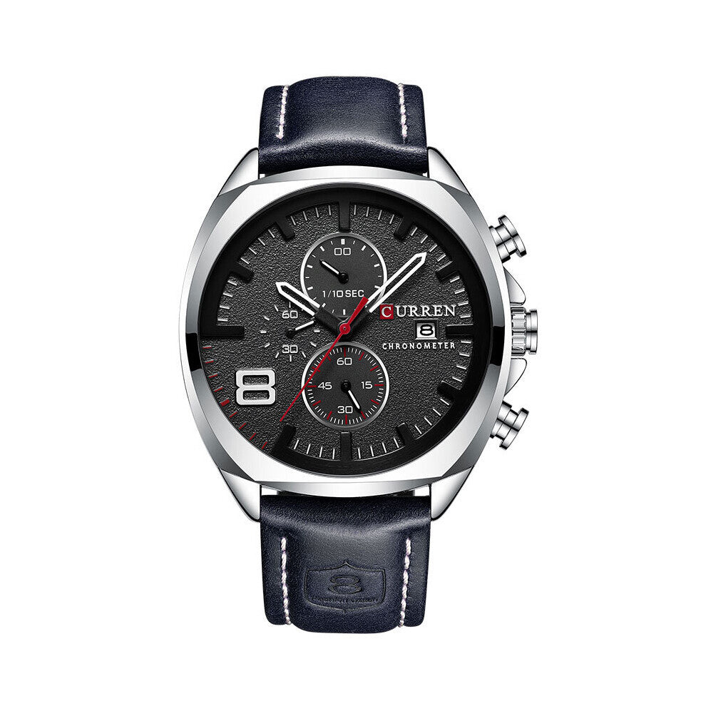 Men Watch Top Sport Quartz Watches Waterproof Chronograph Date Wristwatch Relogio Masculino