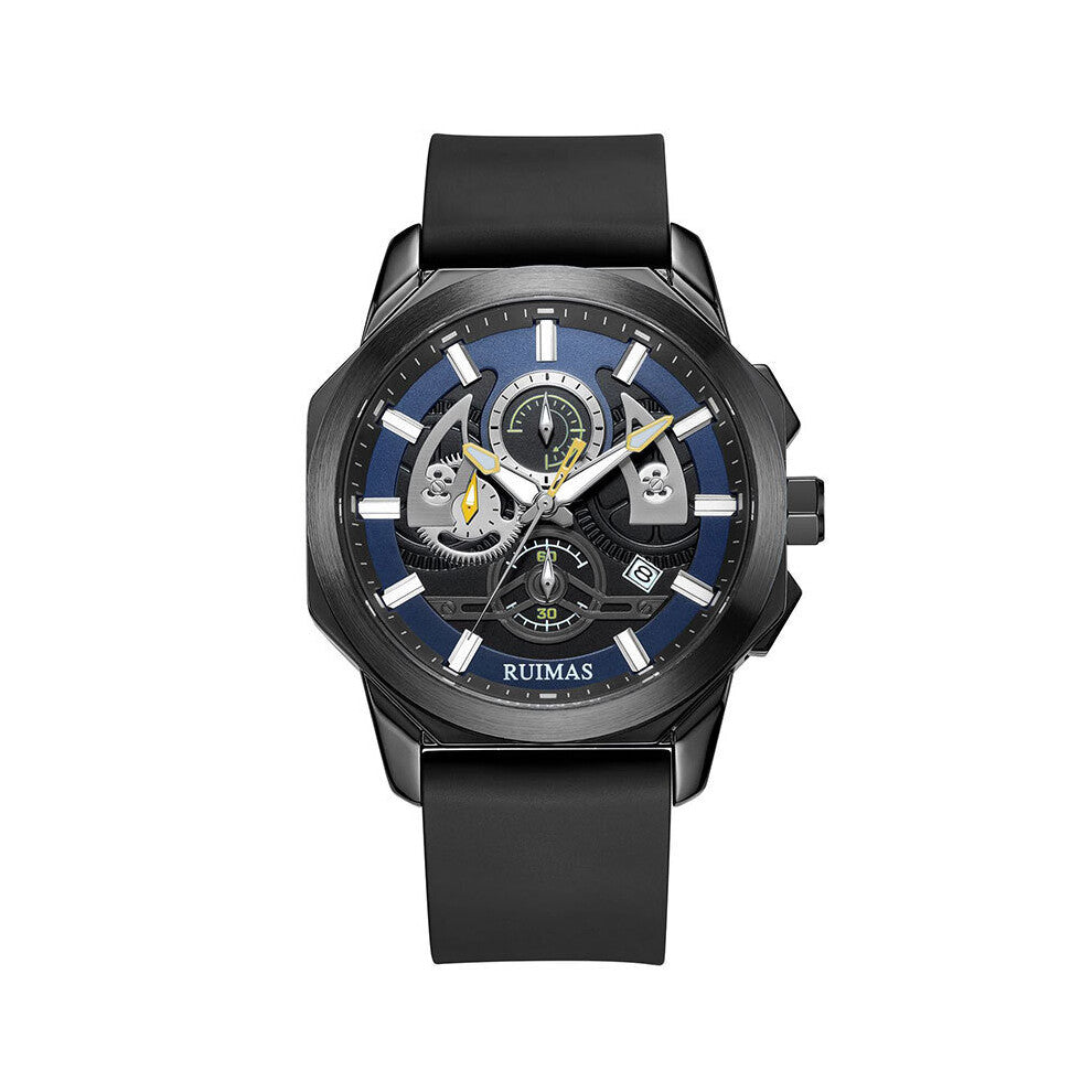 Top Watches Men Military Sport Quartz Watch Waterproof Silicone Strap Wristwatch Clock Relogio Masculino 581