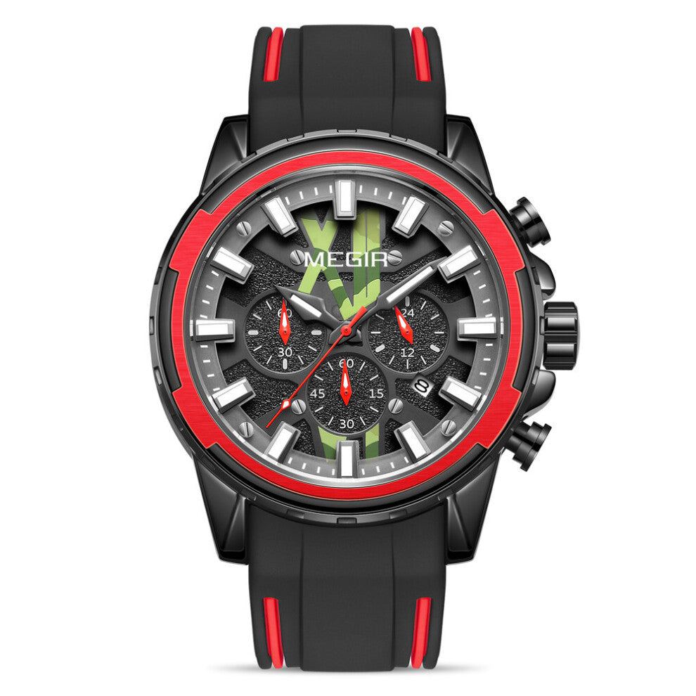 Sport Watches for Men Top Waterproof Luminous Chronograph Man Watch Military Quartz Clocks Relogio