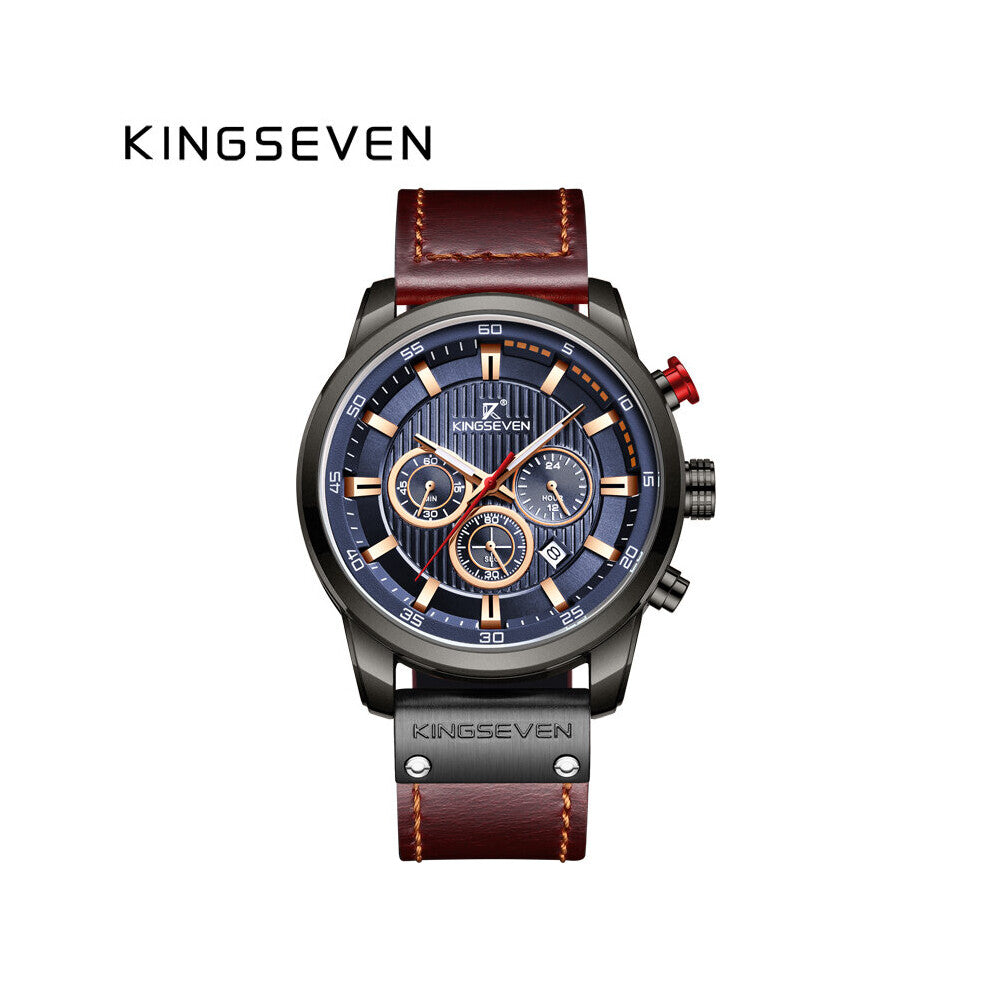 Mens Watches with Stainless Steel Top Sports Chronograph Quartz Watch Men Relogio Mascul