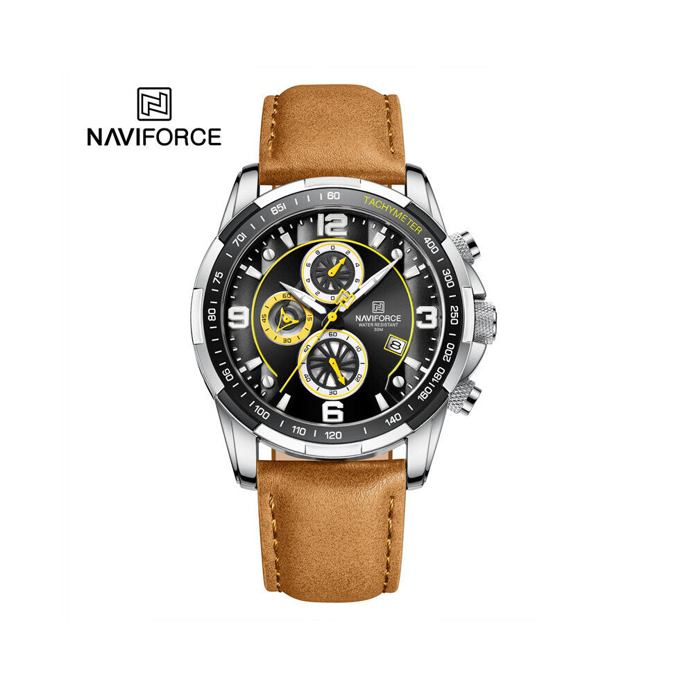 Watch Men High- End Wristwatches Vintage Man Watches Waterproof Leather Luminous Men's Watch Relojes