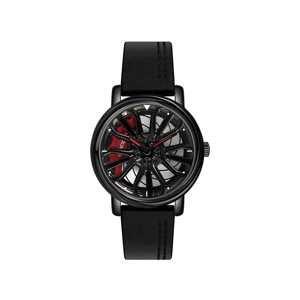 Men Quartz Wrist Watches Creative Car Wheel Sports Watch Steel Strap Waterproof Military Sports Clock Male reloj