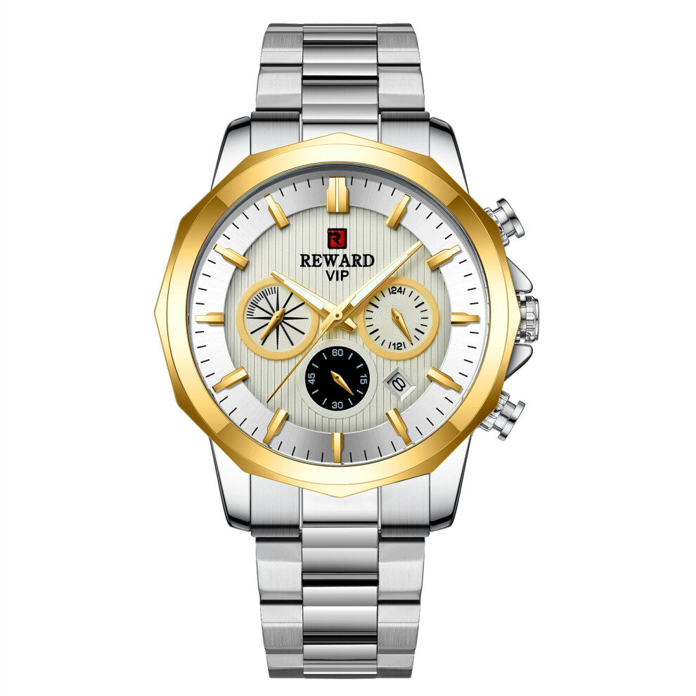 Chronograph Men's Watches Top Sport Wristwatch for Men Clock Date Quartz Wrist Watches Relogio Masculino