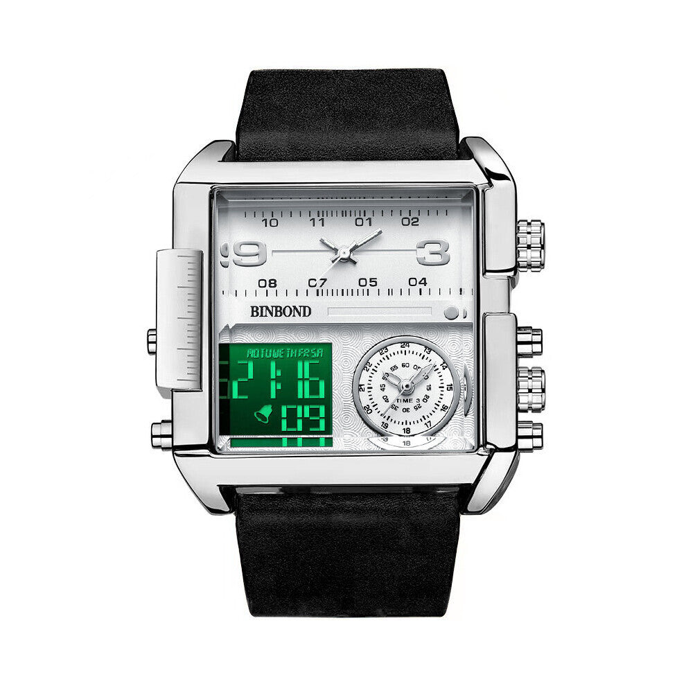 Digital Watches Mens Top Waterproof Square Wrist Watch Men Quartz Military Sports Watch Relogio Masculino