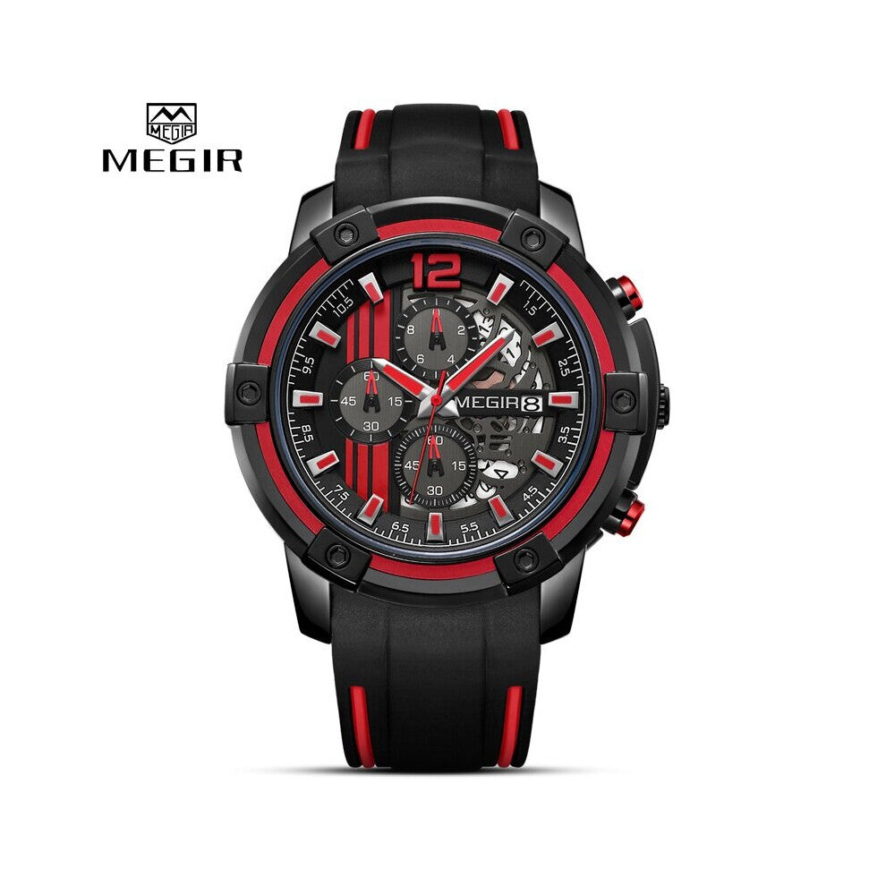 Mens Analog Sport Quartz Watch Waterproof Chronograph Men Top Watches Army Military Clock Relogio Masculino