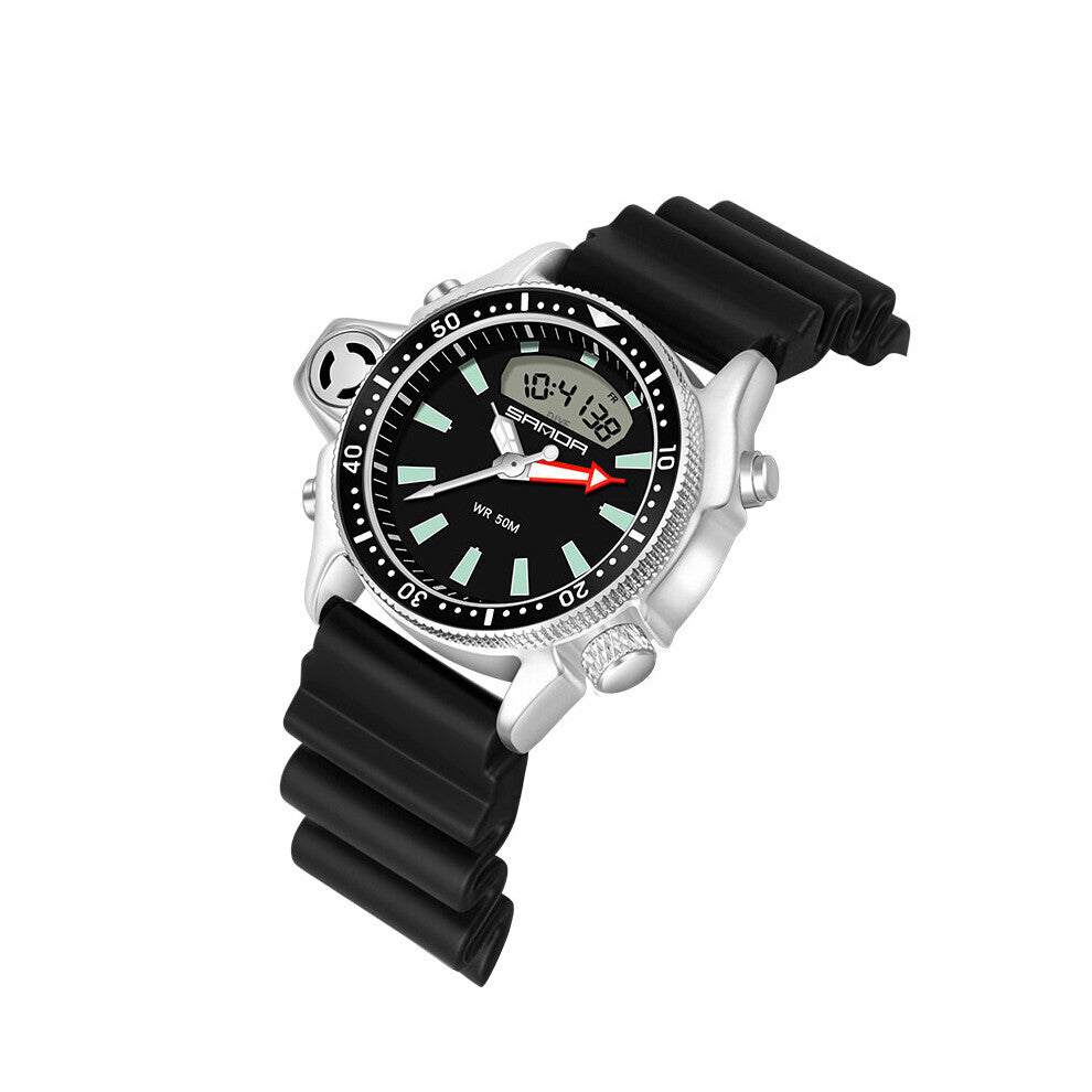 Sports Men's Watch Casual Style SANDA Watches Men Military Quartz Wristwatch S Shock For Man Relogio Masculino