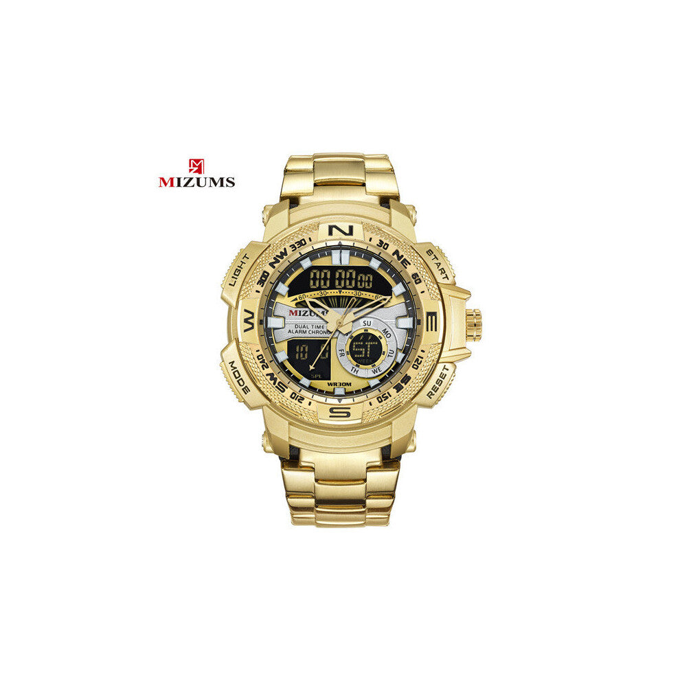 Men's Watches Quartz LED Digital Sport Watch Chronograph Stop Wristwatch For Male Clocks Dual Time Relogio Masculino #a