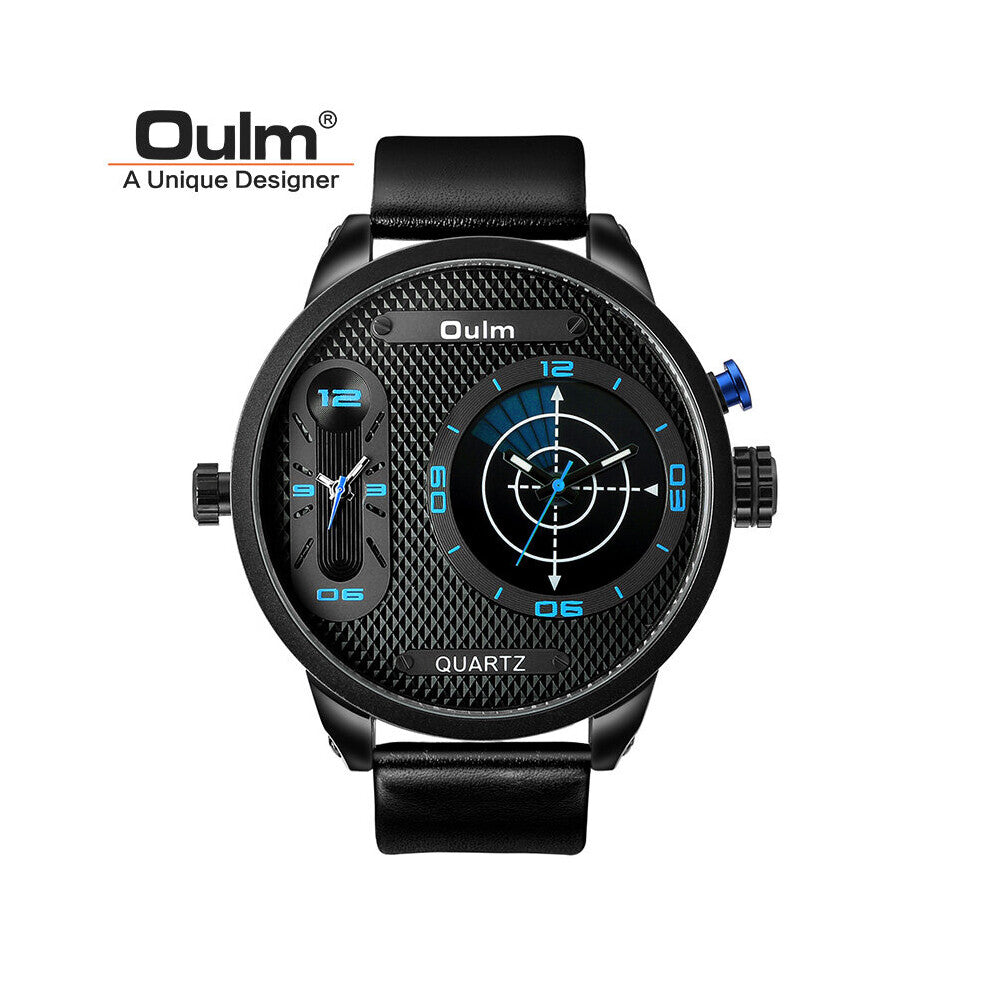 Unique Large Dial Men's Watches Top Men's Sports Watch Waterproof Casual Quartz Watch Relogio Masculino