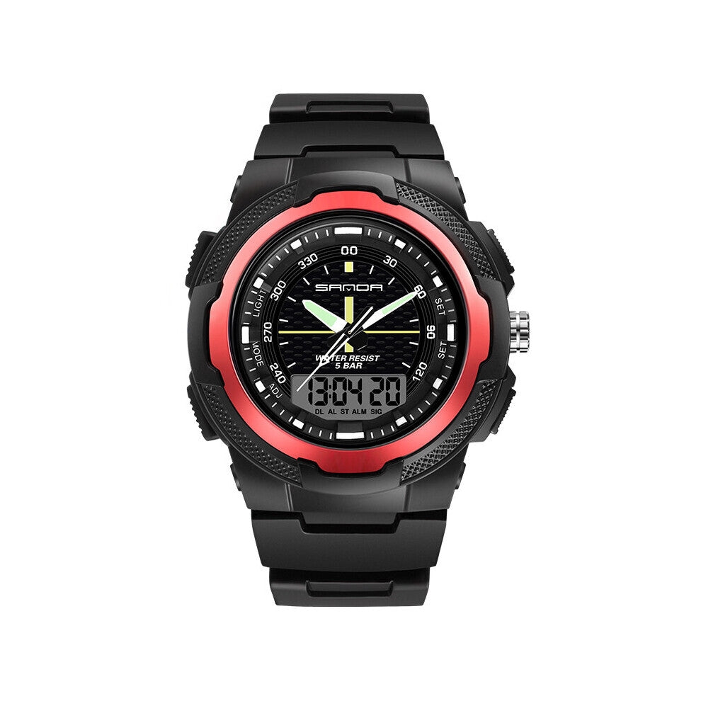 SANDA Watch Men Sport Quartz Casual Military Men's Wrist Watches Waterproof S Shock Male Clock relogio masculino 3004