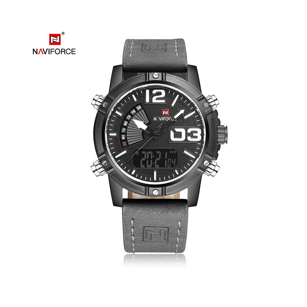 Business Men's Watch Military Sports Wrist Watches Man Quartz Analog Digital Male Clock Relogio Masculino