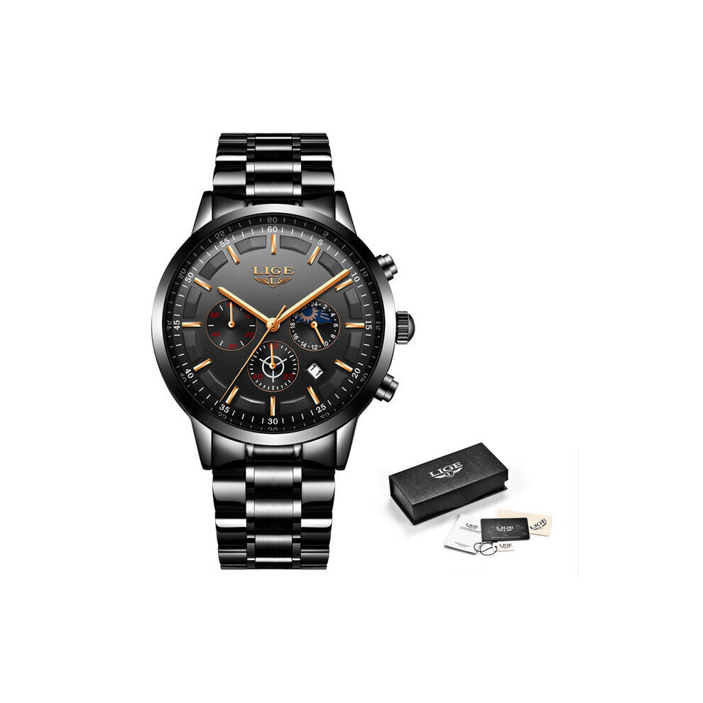 Watches Mens Sport Quartz Clock Top Business Men Watch Waterproof Wrist Watches Relogio Masculino