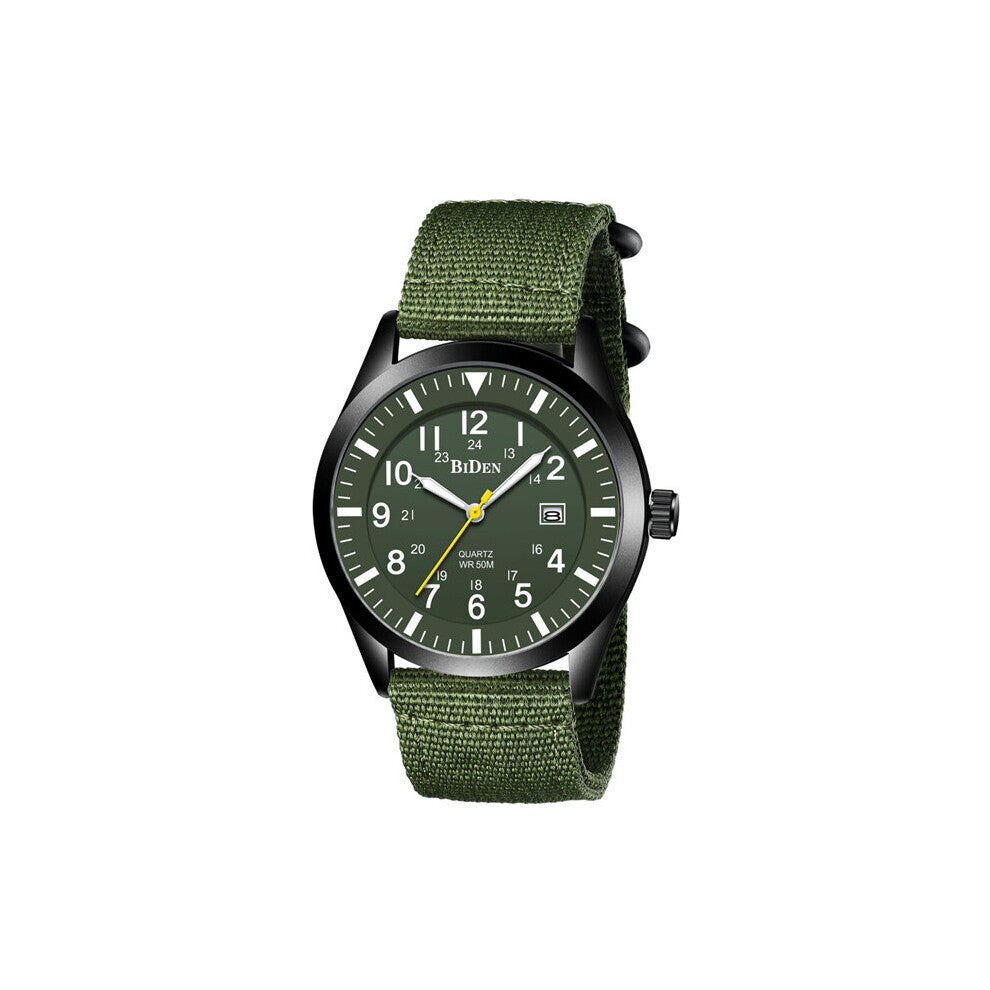 Men Quartz Watch 12-24hours Scale Wristwatch Military Sport Waterproof Watches Calendar Date Clock Male relogio masculino