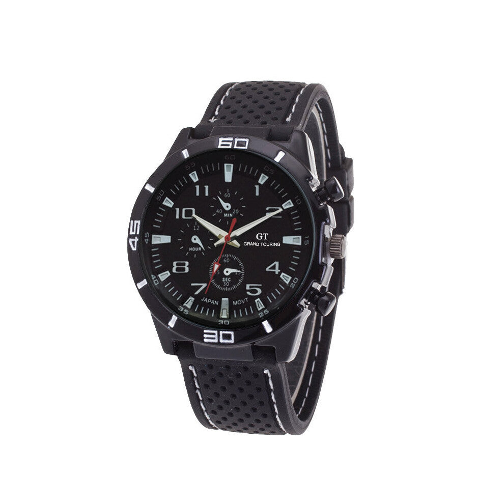 Silicone Sports car Watch Military Waterproof Watches Sport Analog Men's Quartz Watch Hours Clock Relogio Masculino