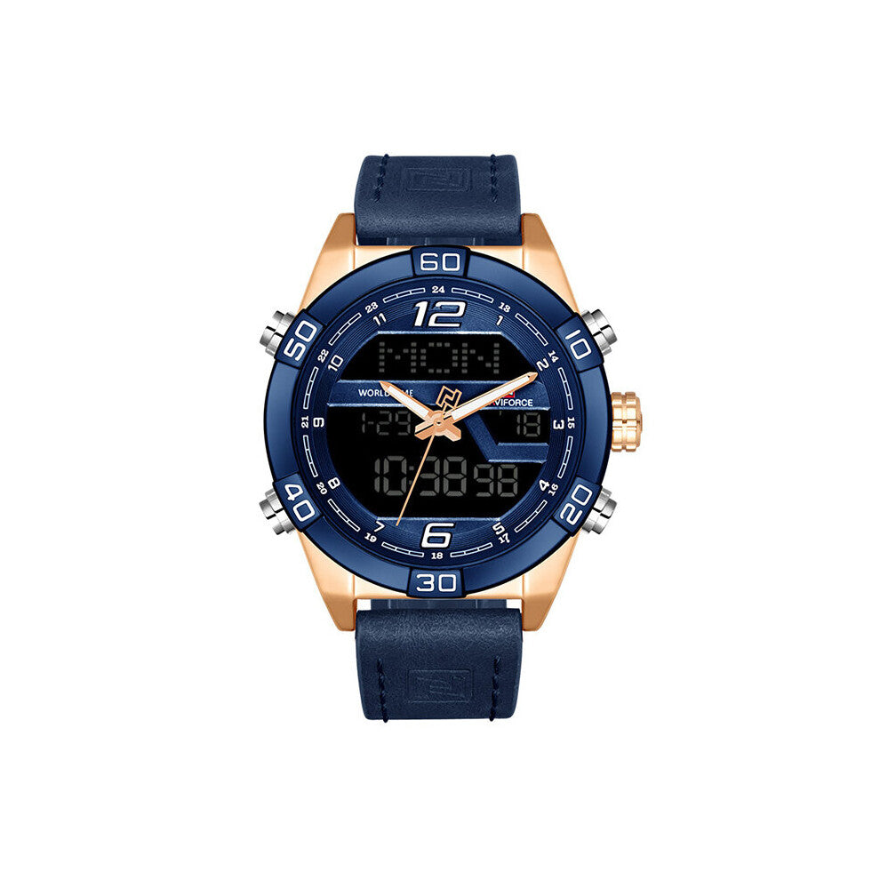 Mens Watches Analog Digital Sport Quartz Watch 24Hour Date Clock Male Waterproof Wristwatch Relogios Masculino