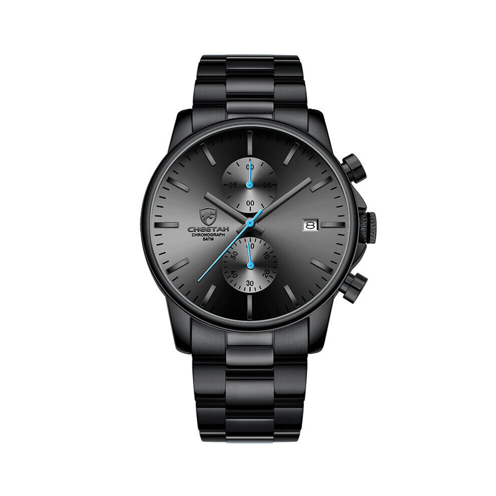 Mens Watches Top Chronograph Waterproof Quartz Wristwatch Date Sport Watch For Men Clock Relogio Masculino