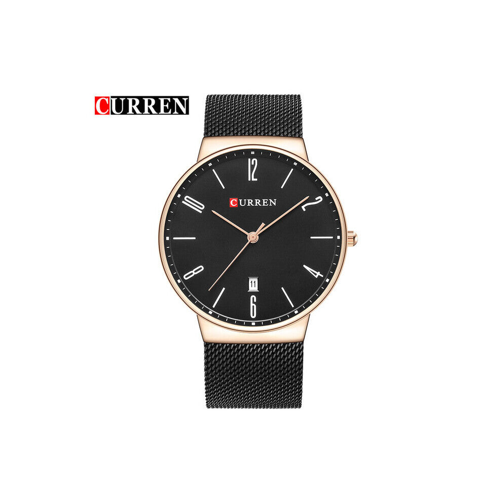 Men's Sports Watches Clock Men Casual Ultra Thin Full Steel Quartz Men Army Military Wrist Watch Male Relogio