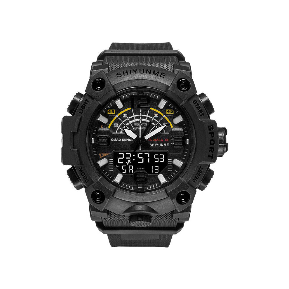 Men's Military Watch Double Display Electronic Creative Sports Watches Waterproof Top Male Clock