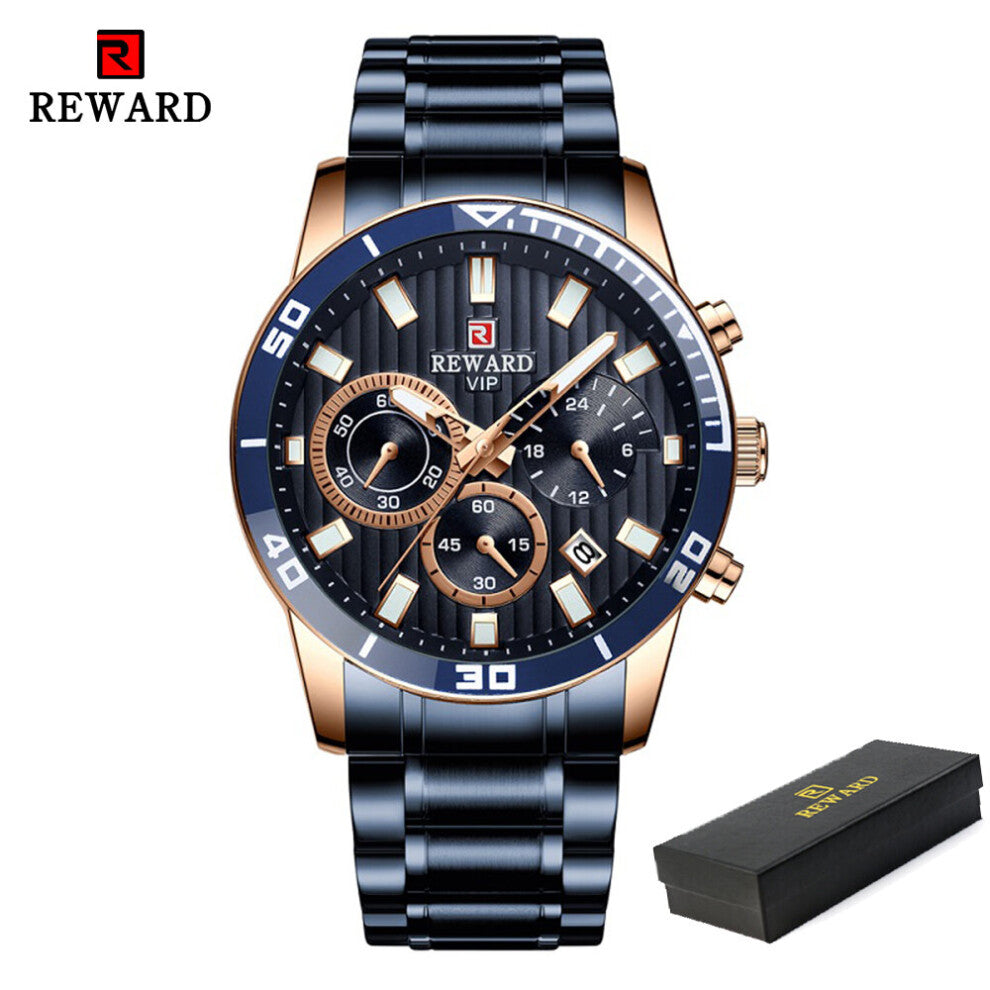 Men Watches Business Waterproof Stainless Steel Quartz Watch for Men Sport Wrist Watch Date Analog Clock Erkek kol saati