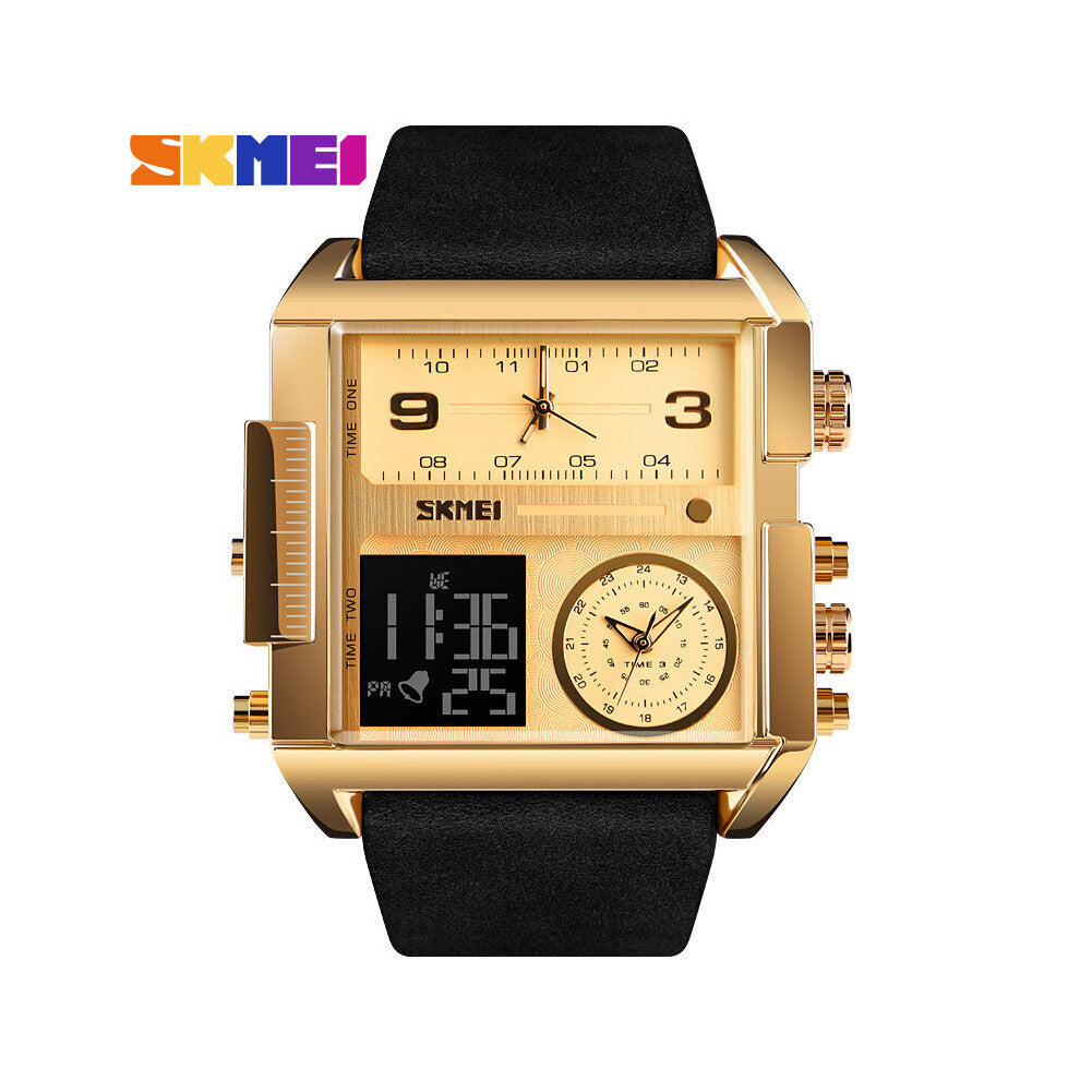 1391 Top Men Sports Watch Dual Display Military Wristwatch Men Analog Led Digital Watches Relogio Masculino