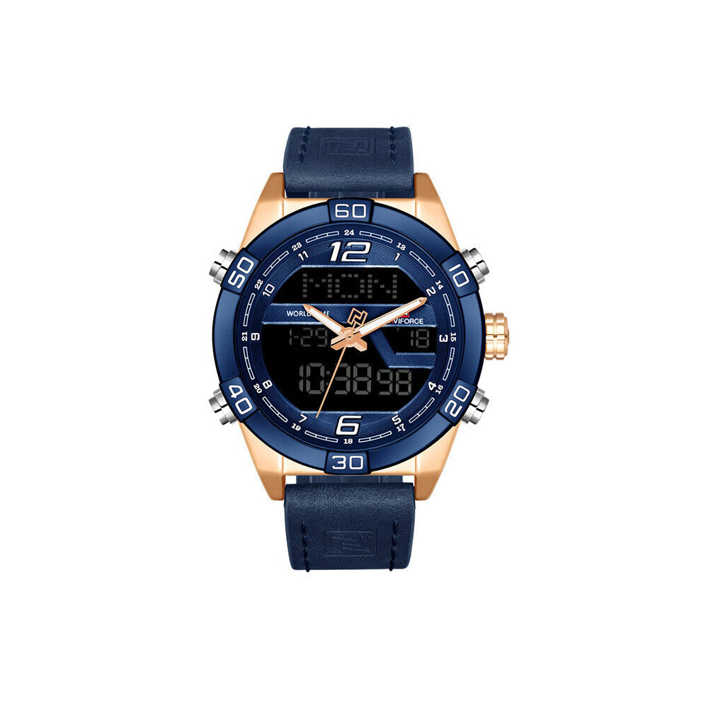 Top Men Military Sport Watches Men's Waterproof Quartz Wrist Watch Male Leather Date Clock Relogio Masculino